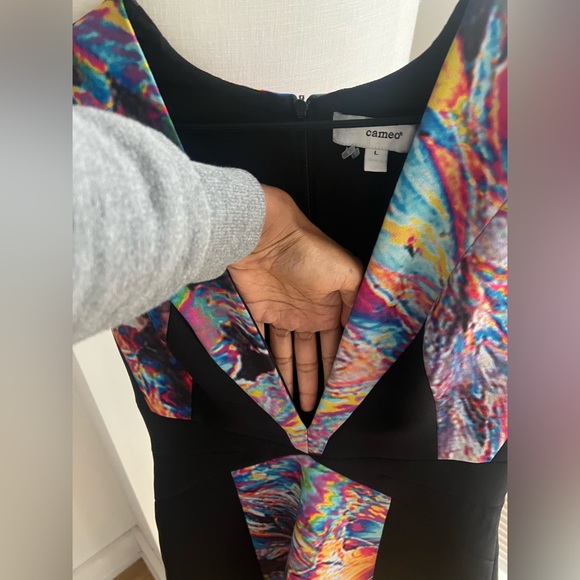 Cameo Watercolor Dress size L(6-8) - Picture 4 of 4